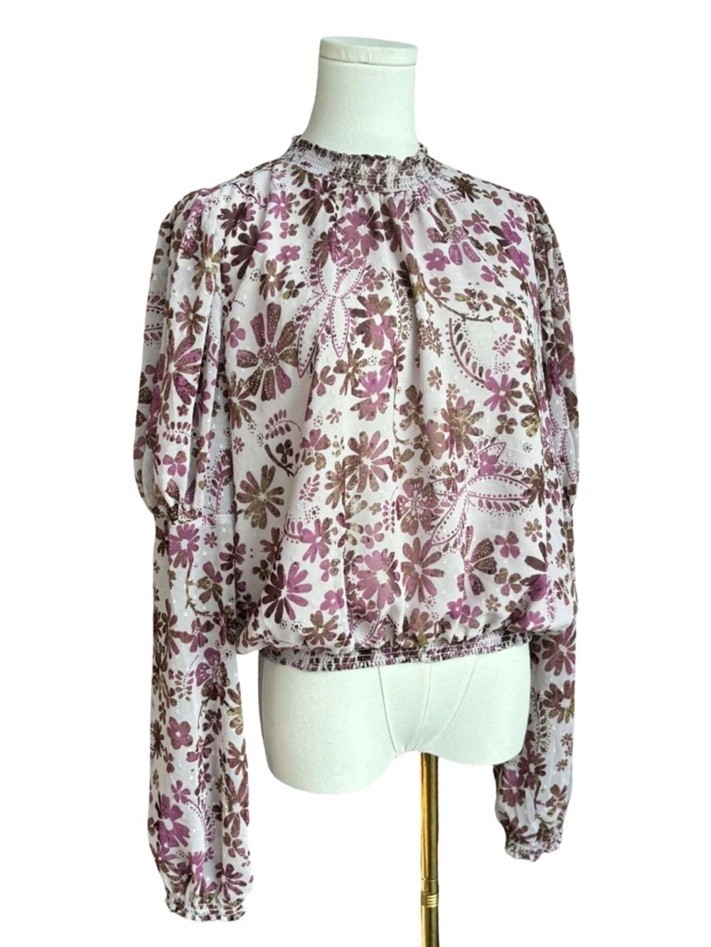 Free People Clarissa Printed Top - Picture 5 of 9